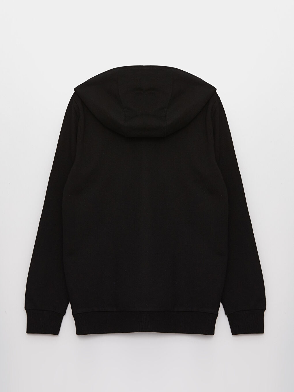 Hooded Basic Long Sleeve Girl Zippered Sweatshirt -S30818Z4-CVL