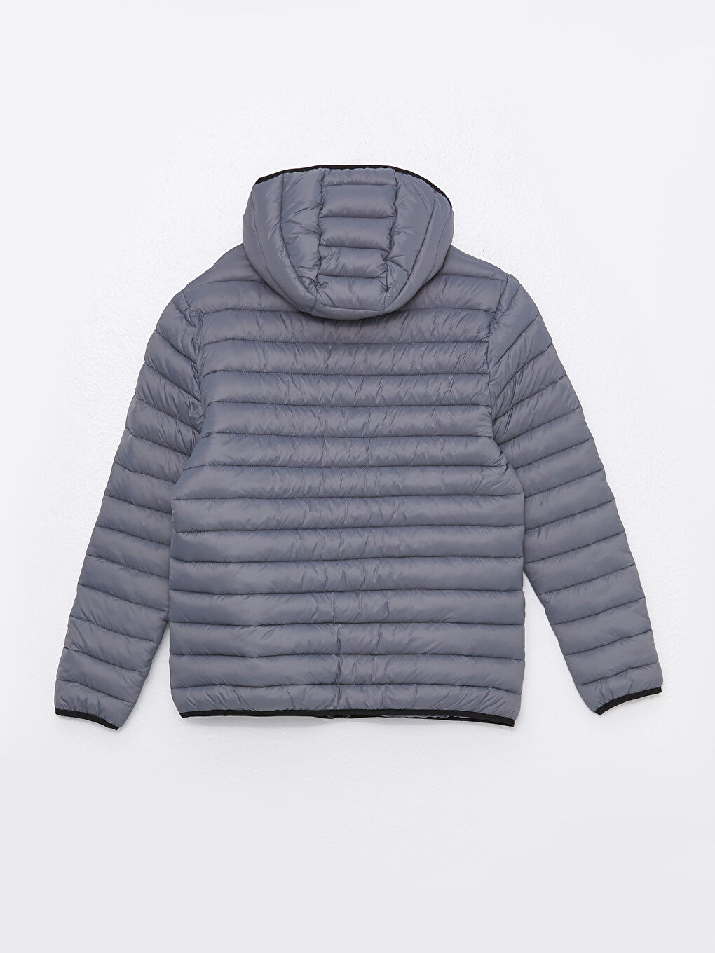 LCWAIKIKI Classic Standard Fit Hooded Men's Puffer Coat -S30826Z8-GYS