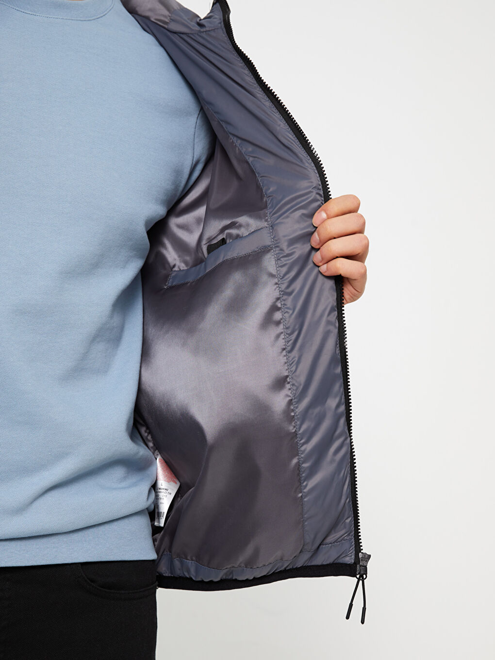 Standard Fit Hooded Men's Puffer Coat-4