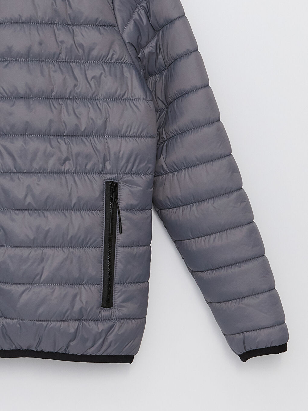 Standard Fit Hooded Men's Puffer Coat-7