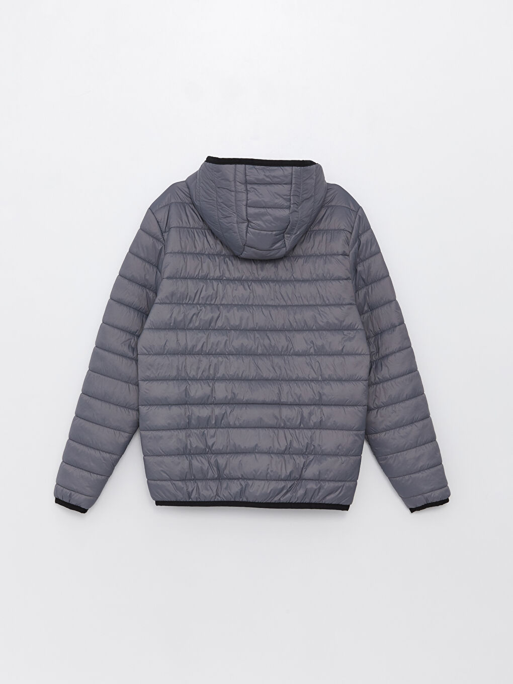 Standard Fit Hooded Men's Puffer Coat-8