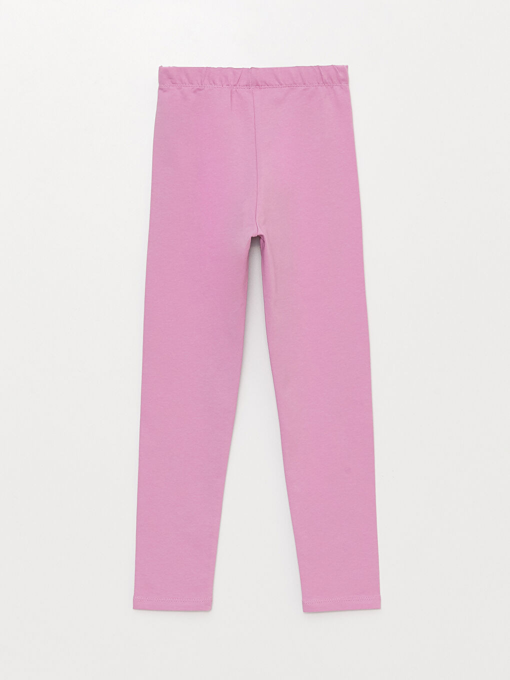 Elasticated Waist Basic Girls' Leggings-1