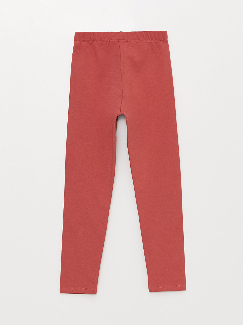 Elasticated Waist Basic Girls' Leggings-1