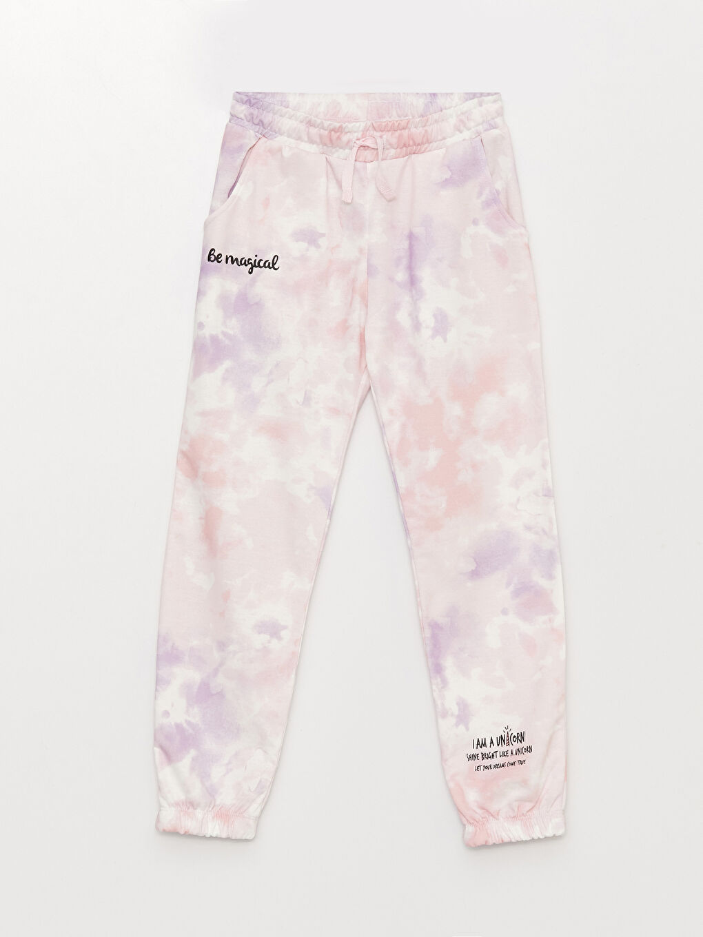 Sweat-Shirt à Capuche Imprimé à Manches Longues et Pantalon de Survêtement Fille-5