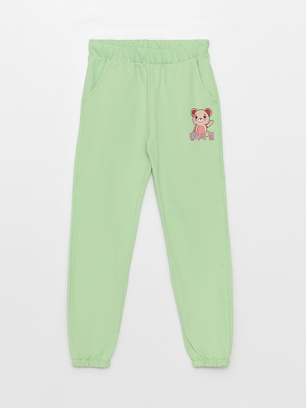 Hooded Printed Long Sleeve Girl Sweatshirt and Sweatpants-2