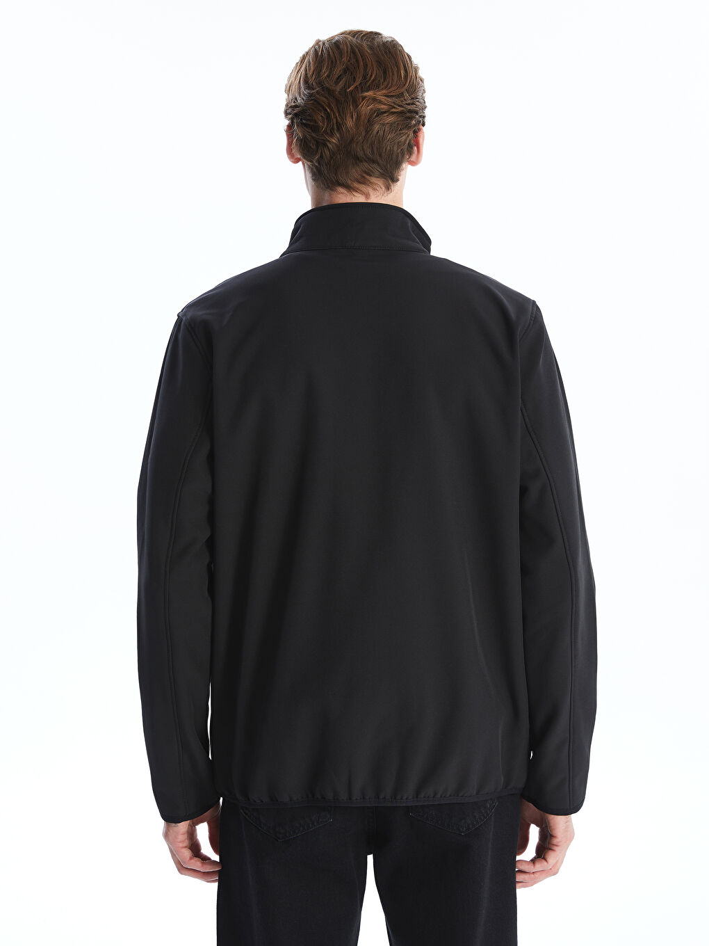 Standard Fit Turtle Neck Men's Coat -S30861Z8-CVL
