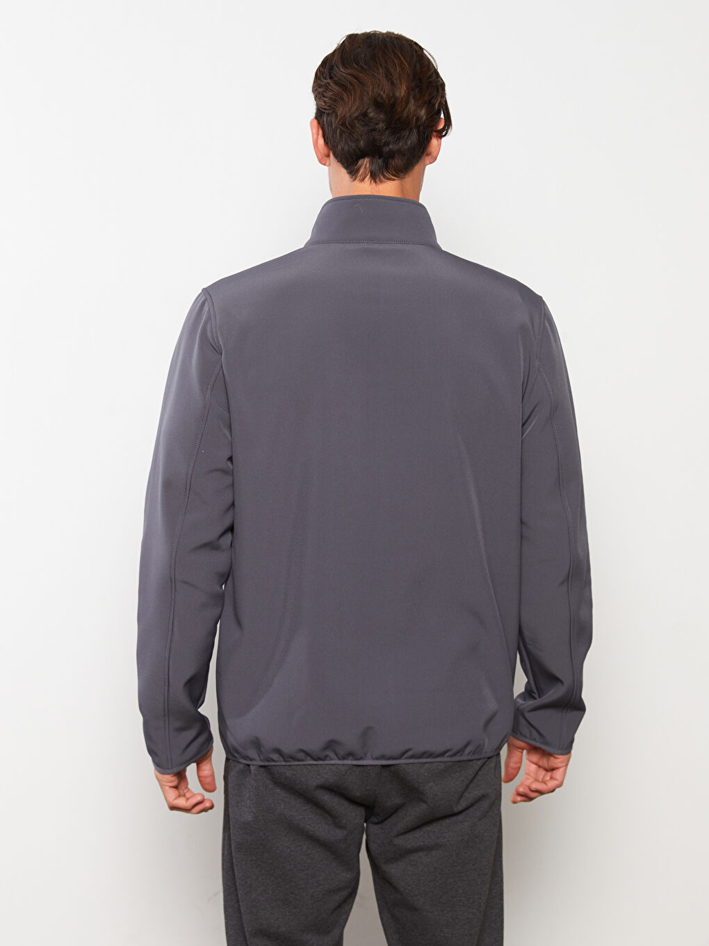 LCWAIKIKI Classic Standard Fit Funnel Neck Men's Coat -S30861Z8-HGL