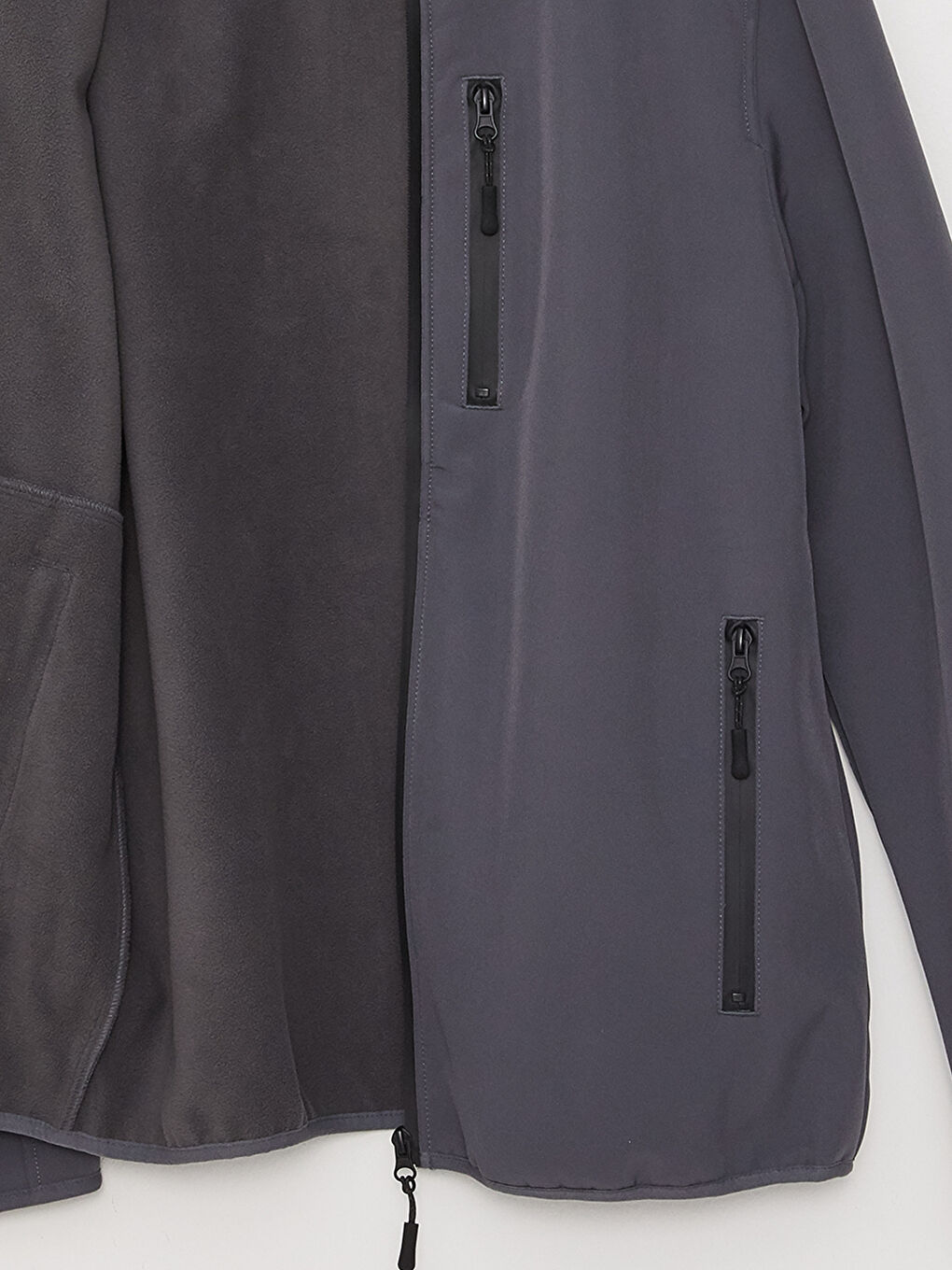 LCWAIKIKI Classic Standard Fit Funnel Neck Men's Coat -S30861Z8-HGL