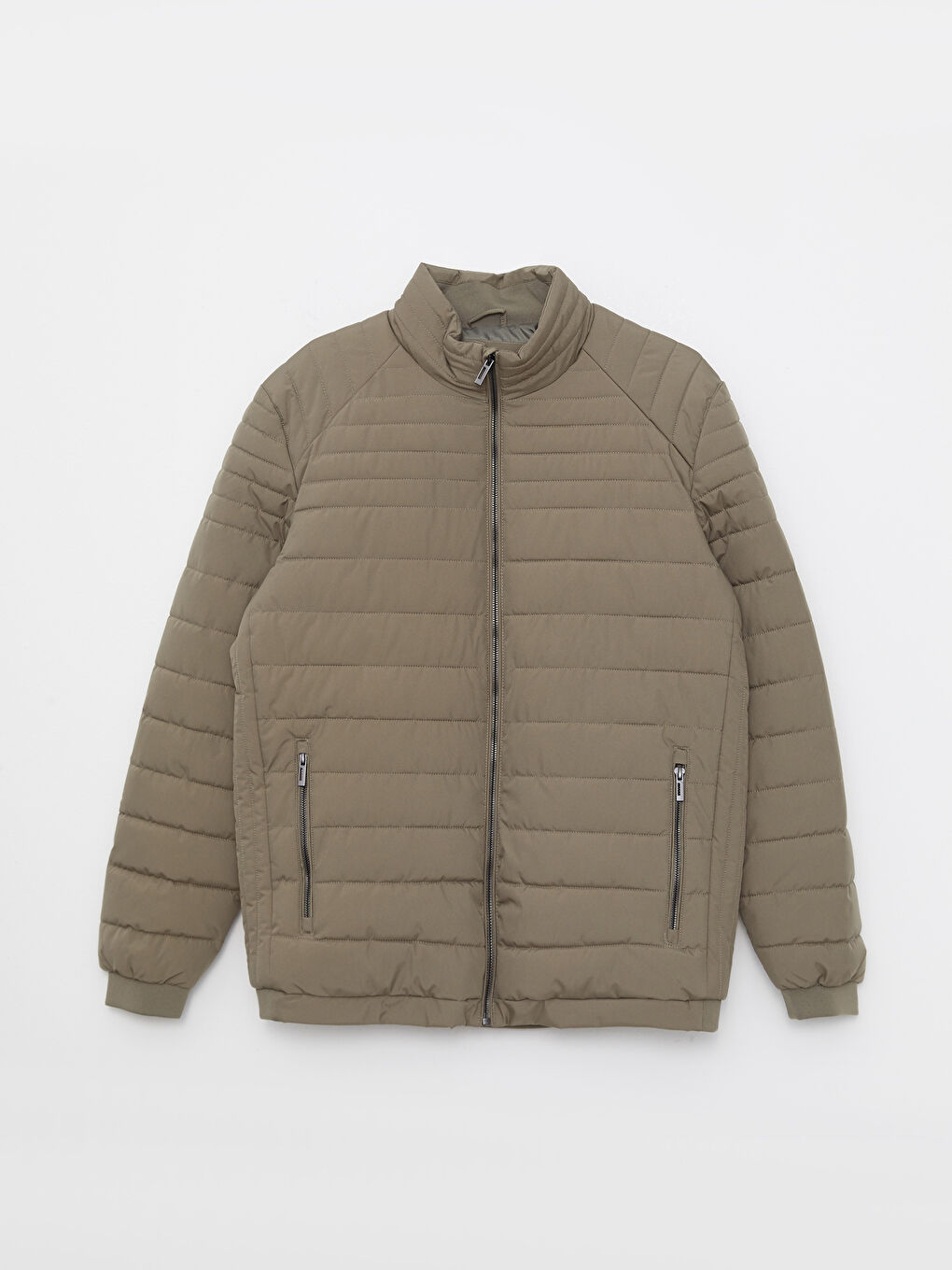 Standard Fit Funnel Neck Men's Puffer Coat -S30866Z8-GWK