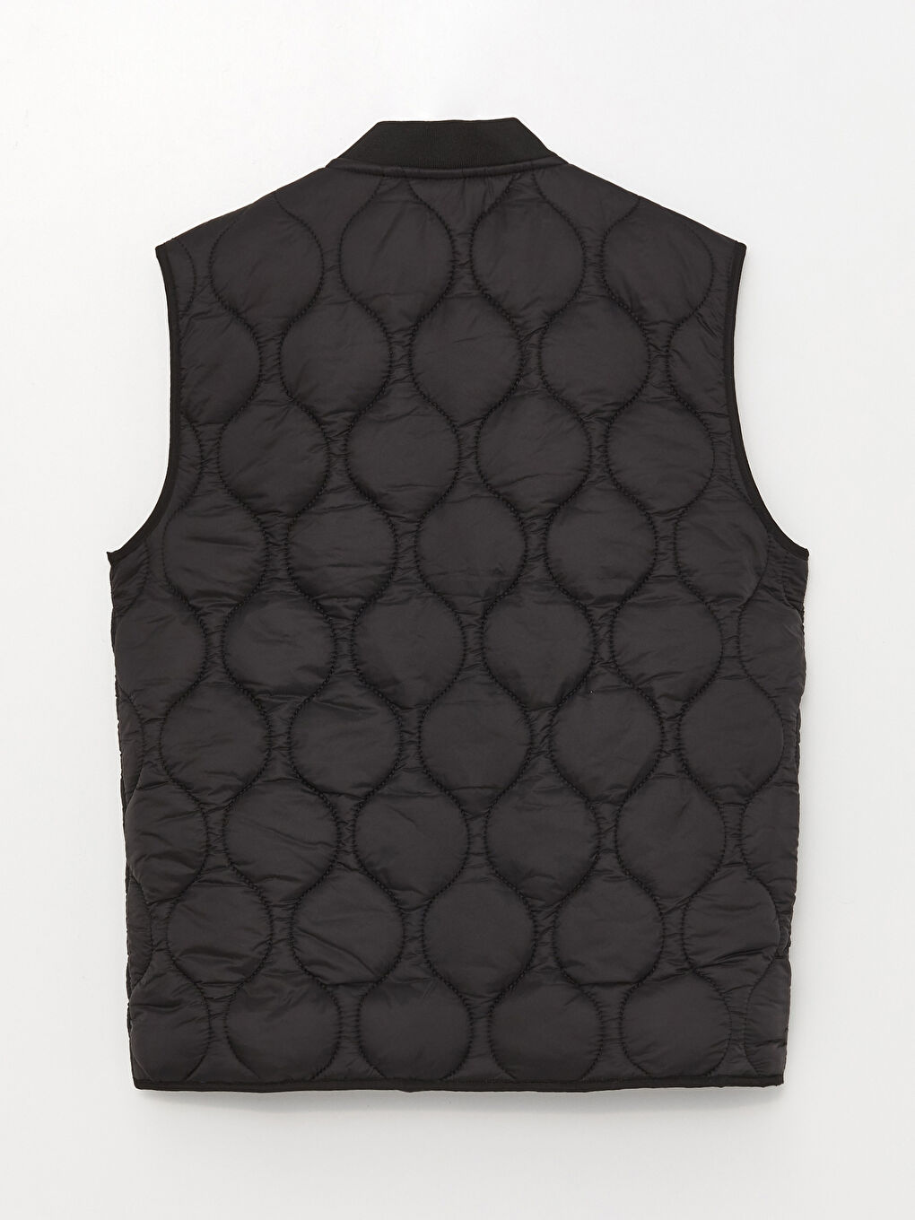 Vestă Slim Fit cu Guler Colegiu pentru Bărbați-6