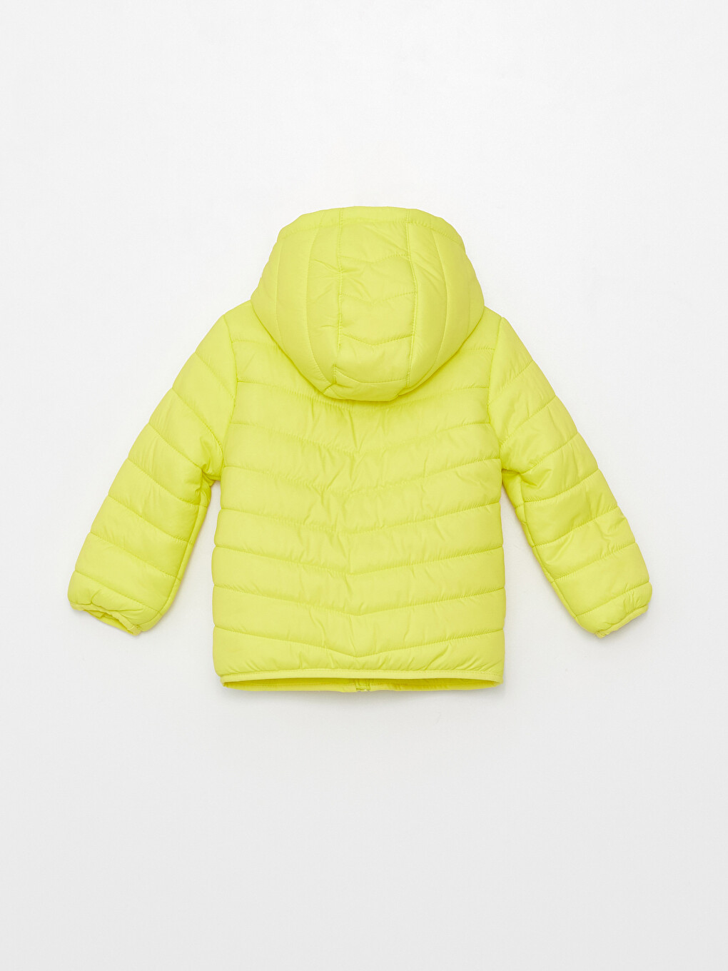 Hooded Long Sleeve Basic Baby Boy Zippered Coat-2