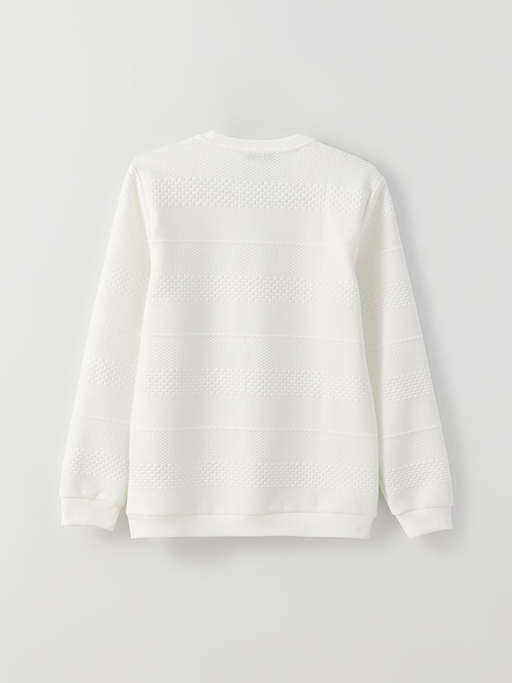 LCW Vision Rundhalsausschnitt Langarm Herren-Sweatshirt -S30929Z8-R9J