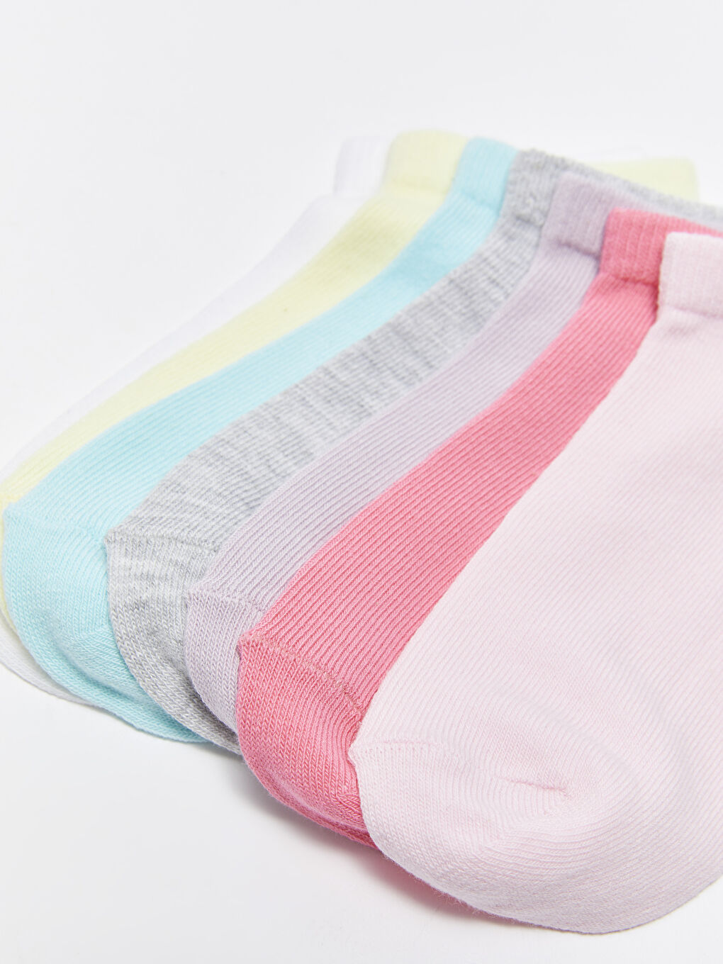 Basic Girls Trainer Socks 7 Pack-2