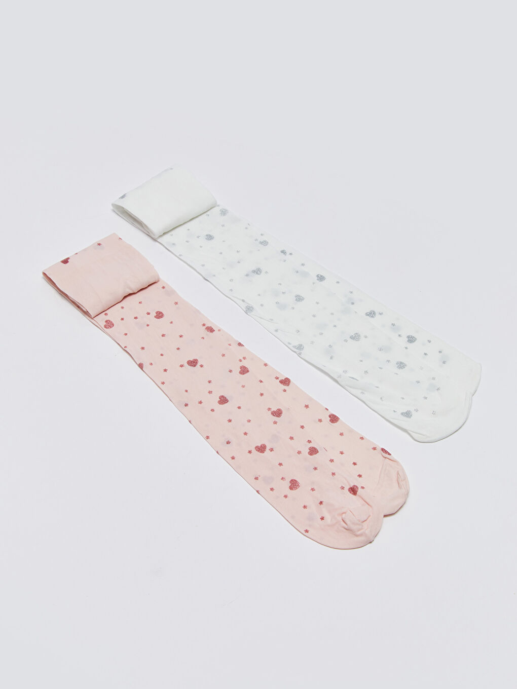 Collants Fins À Motifs pour Filles Lot de 2