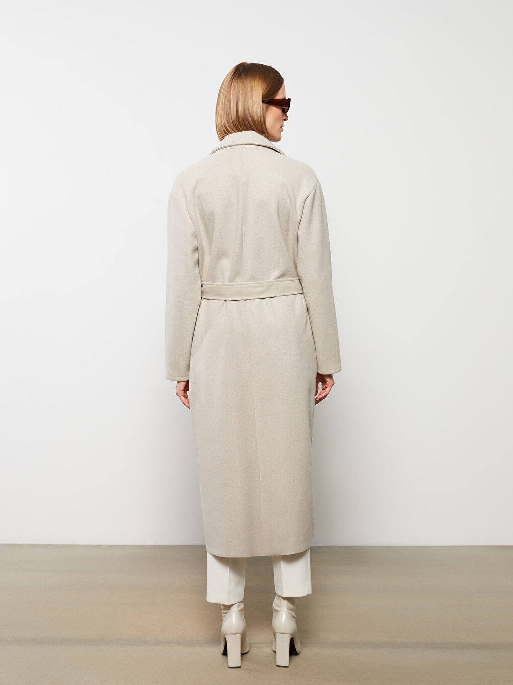 Jacket Collar Regular Long Sleeve Women's Cachet Coat -S30985Z8-L8Q