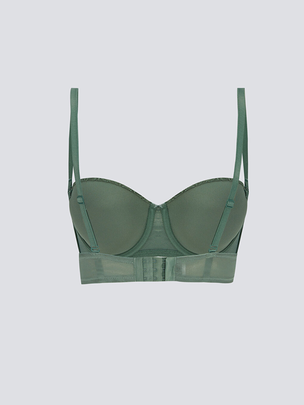 Underwire Half Padded Lace Strapless Bra -S31008Z8-GX7