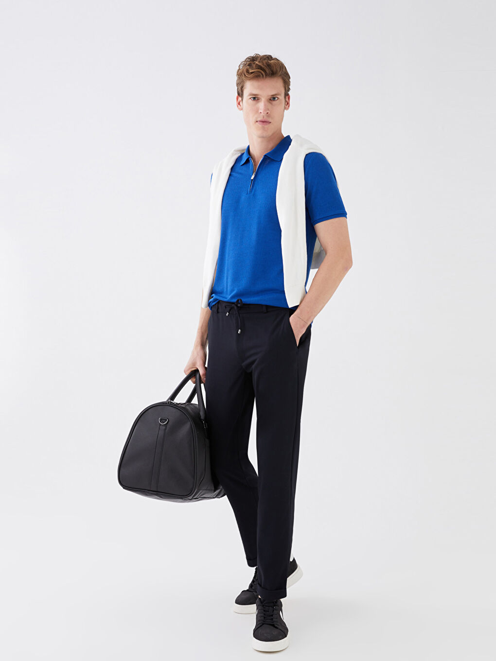 Lacivert Slim Fit Erkek Pantolon