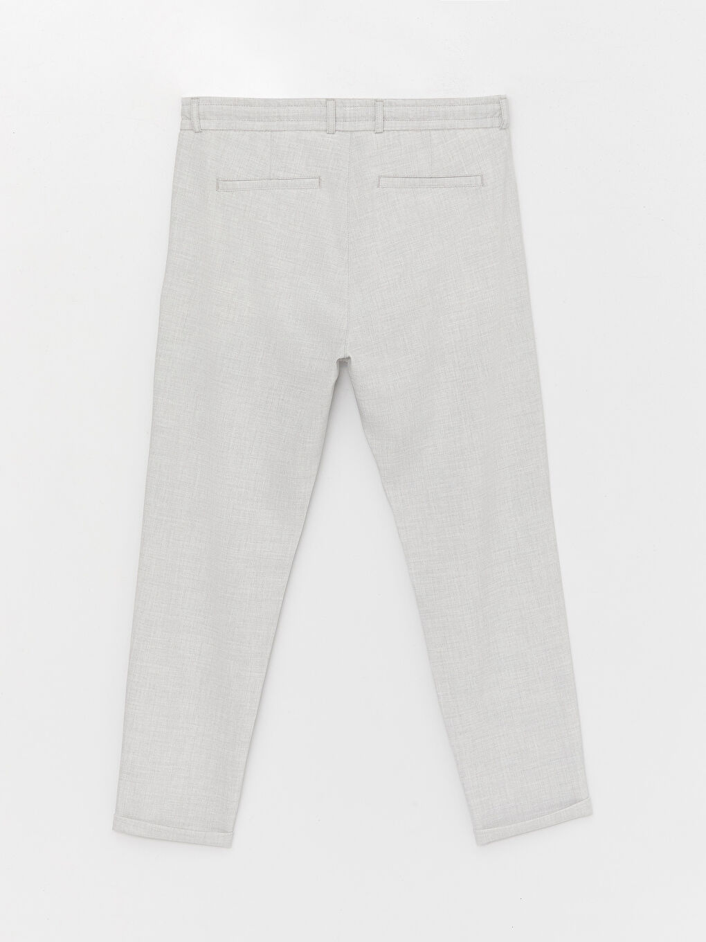 Gri Slim Fit Erkek Pantolon-5