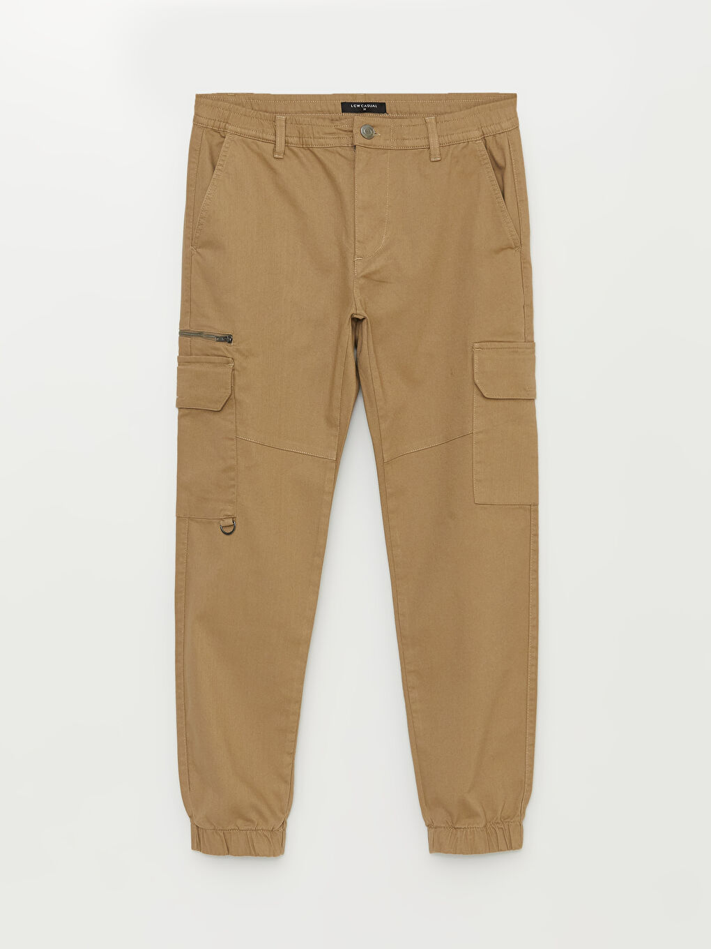 Брюки карго мужские из твила стандартного кроя-5