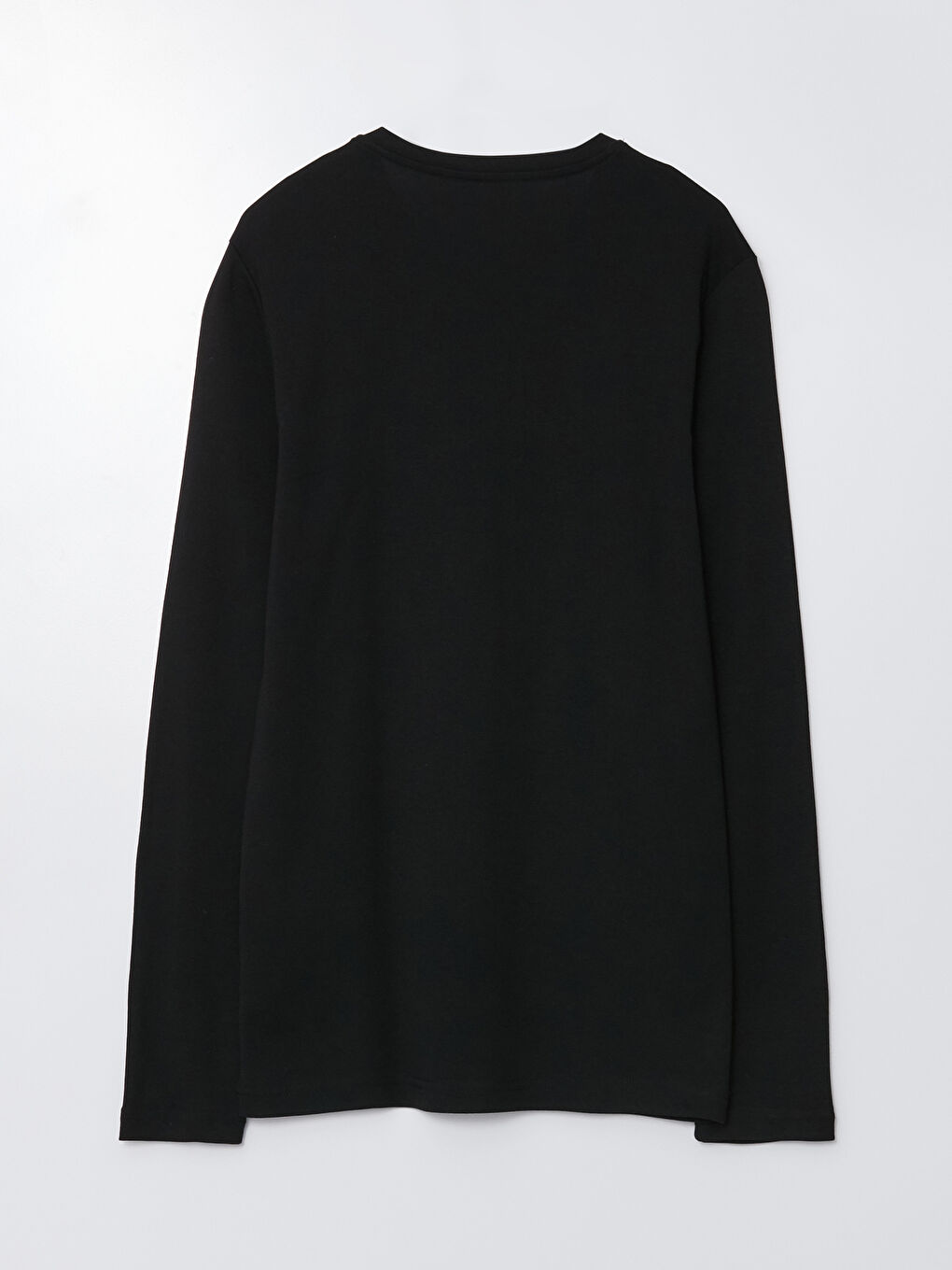 تي شيرت رجالي كم طويل ياقة على شكل حرف V جيرسي-6