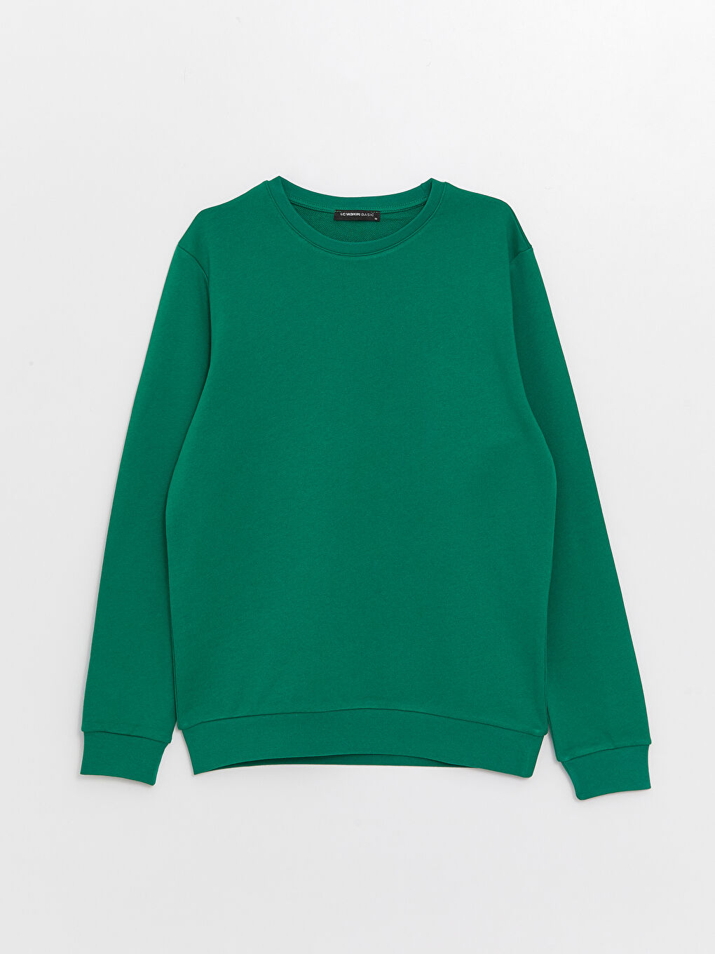 سويت شيرت كم طويل بياقة دائرية للرجال-5