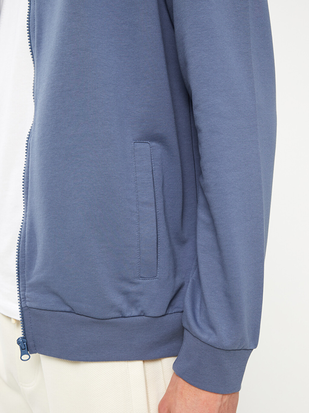 Cardigan De Sport À Manches Longues Et À Capuche Pour Hommes-3