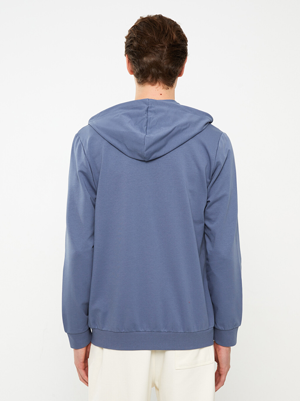 Cardigan De Sport À Manches Longues Et À Capuche Pour Hommes-4