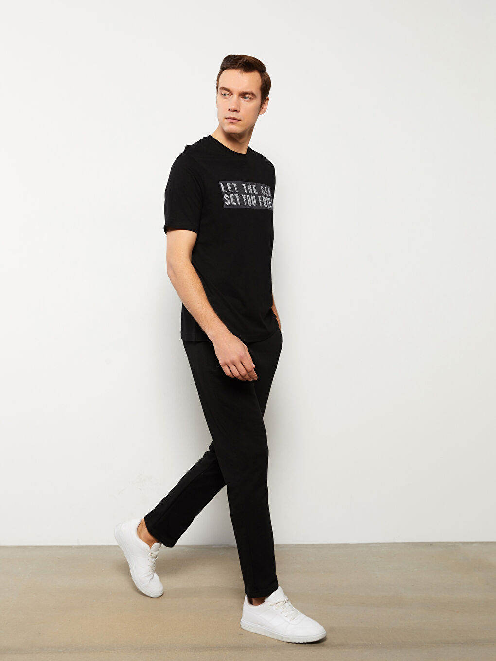 Pantaloni de trening Standard Fit pentru Bărbați-1