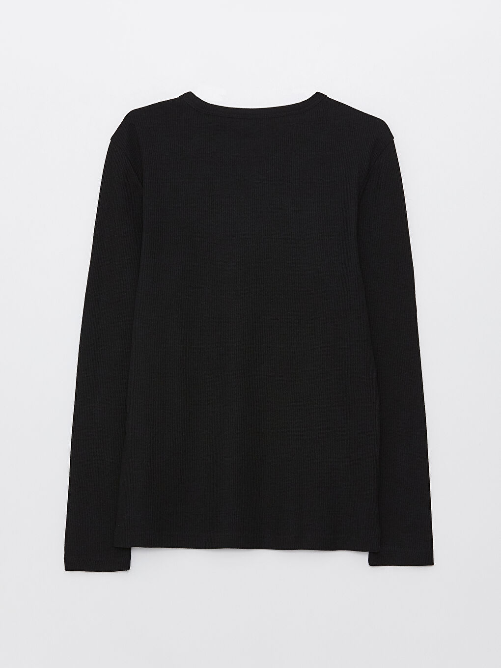 Crew Neck Long Sleeve Men's T-Shirt-6