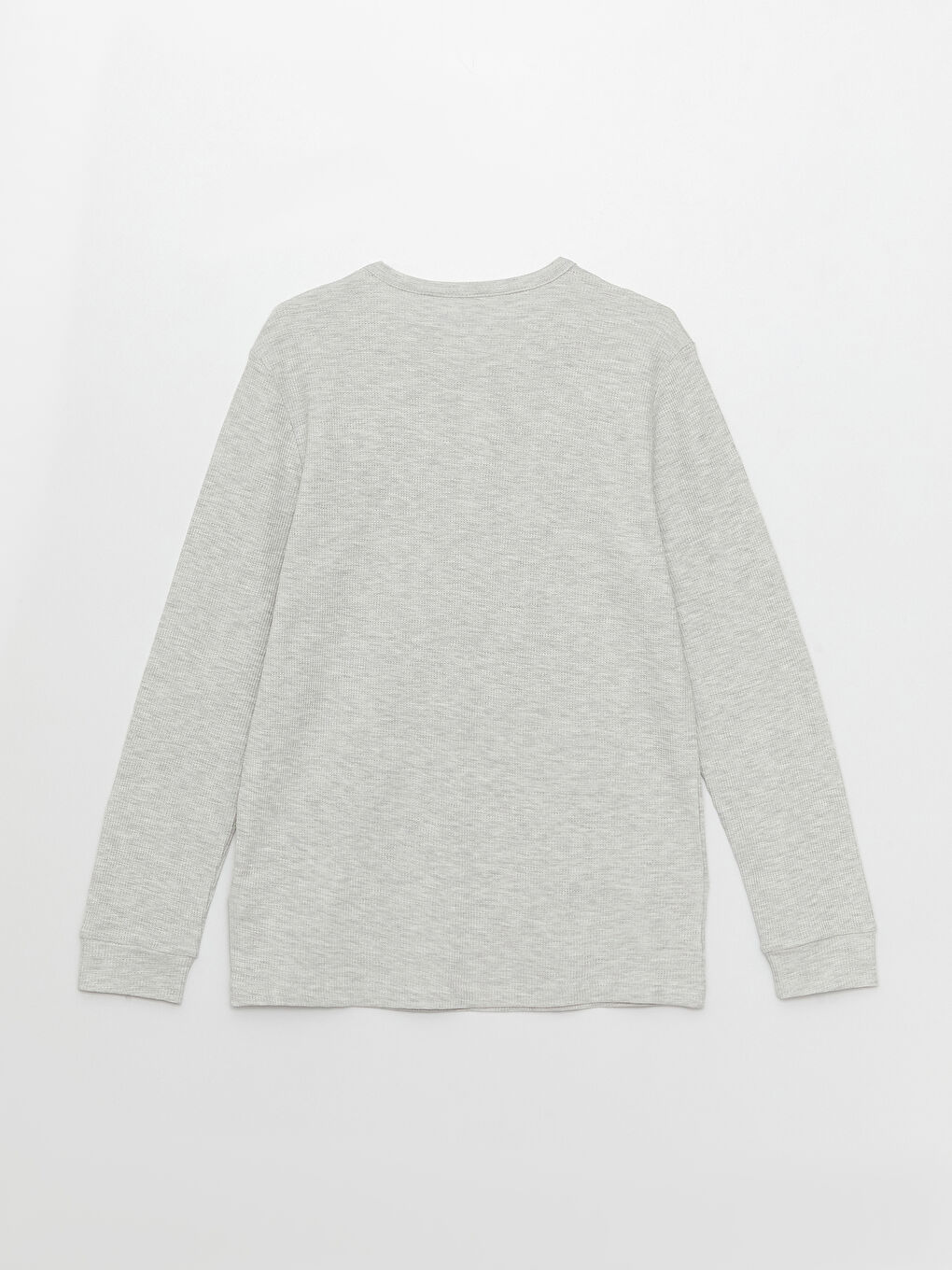 تيشيرت كم طويل بياقة دائرية للرجال-6