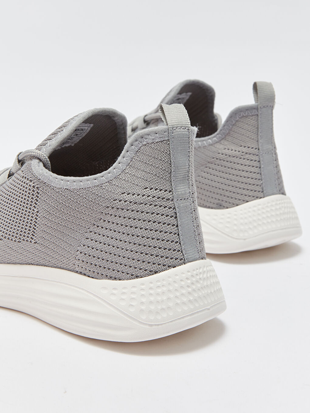 Gri File Detaylı Erkek Spor Ayakkabı-4