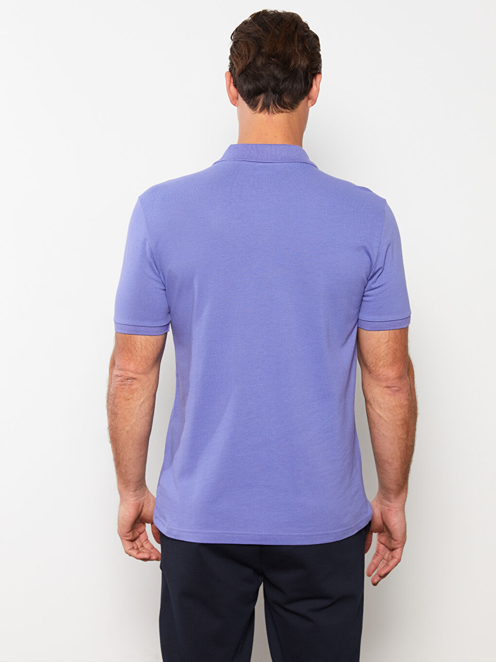 LC Waikiki Polo Neck Short Sleeve Pique Men's T-Shirt -S31142Z8-SN9