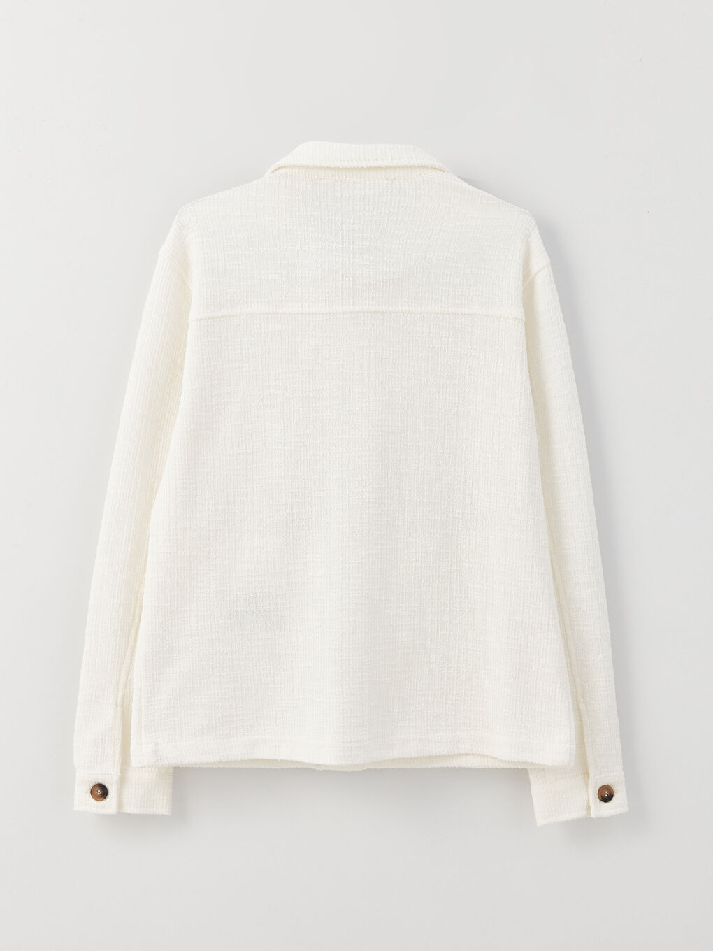 Пальто для мужчин с отложным воротником, облегающего кроя-6