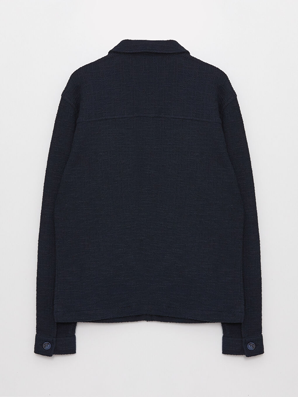 Slim Fit Collared Neck Men's Coat-6