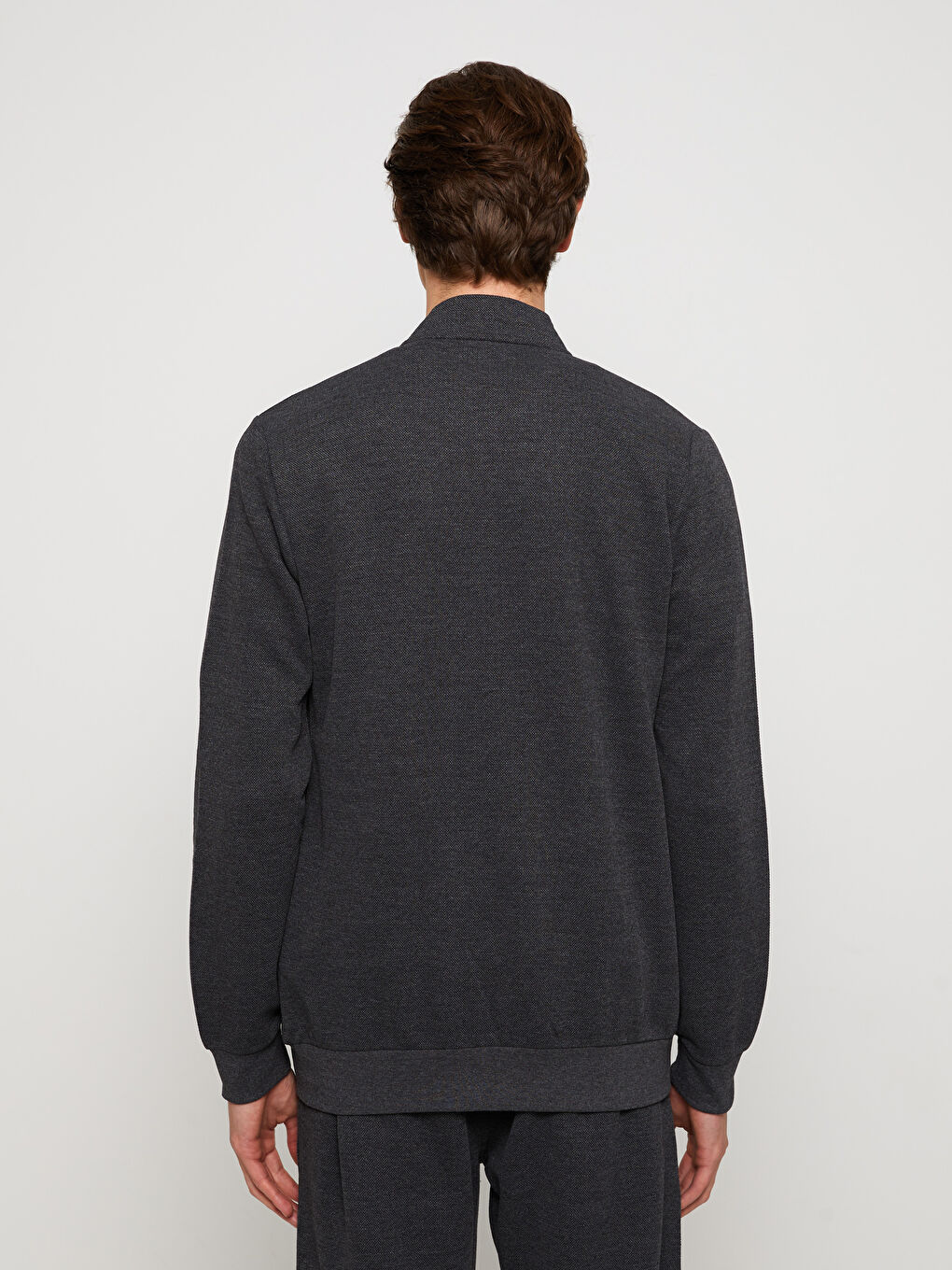 جاكت كلية كم طويل للرجال بقصة عادية-4