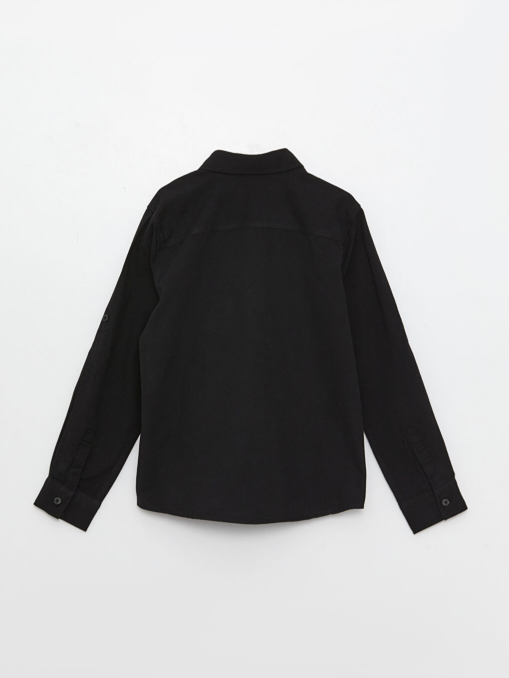 Basic Long Sleeve Gabardine Boy Shirt -S31233Z4-RQL