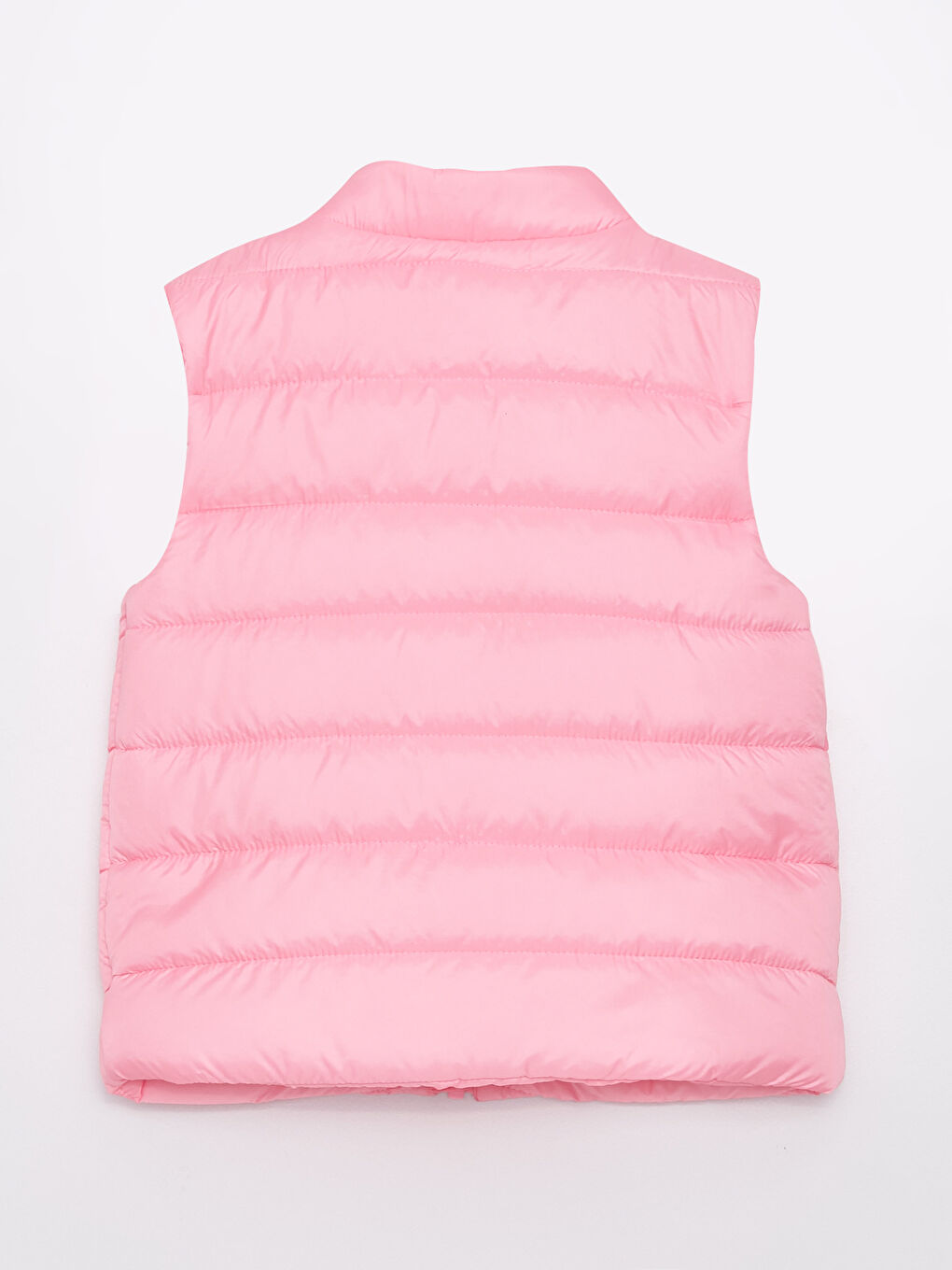 Stand-up Collar Basic Baby Girl Zipper Vest -S31239Z1-QK8