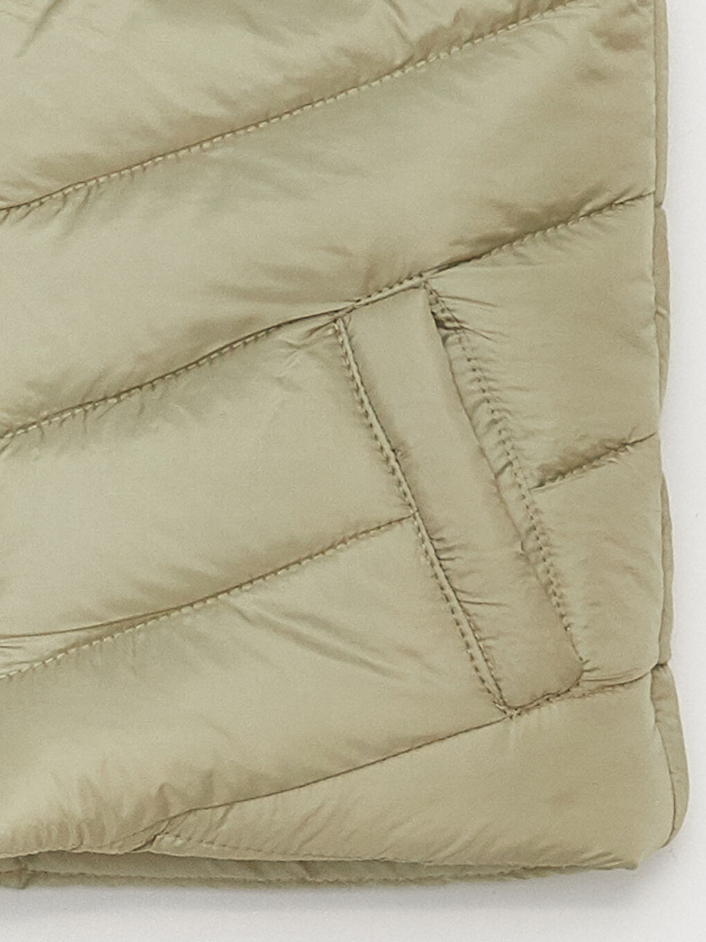 Stand-up Collar Basic Baby Girl Zipper Vest-5