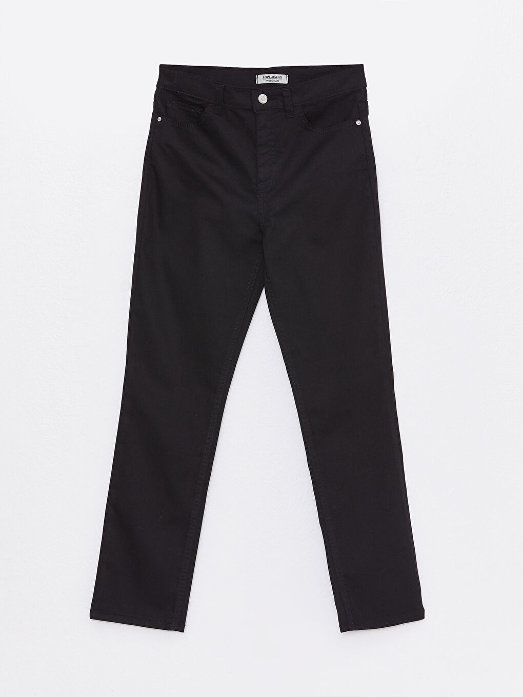 LCWAIKIKI Basic Kadın Yüksek Bel Slim Fit Düz Jean Pantolon -S31253Z8-J0F