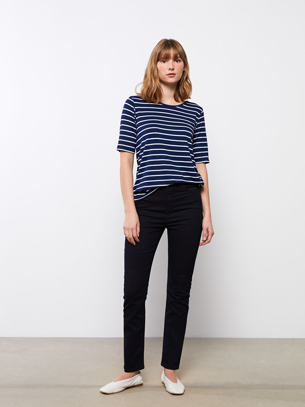 LC Waikiki Ženske farmerke visokog struka slim fit -S31255Z8-890