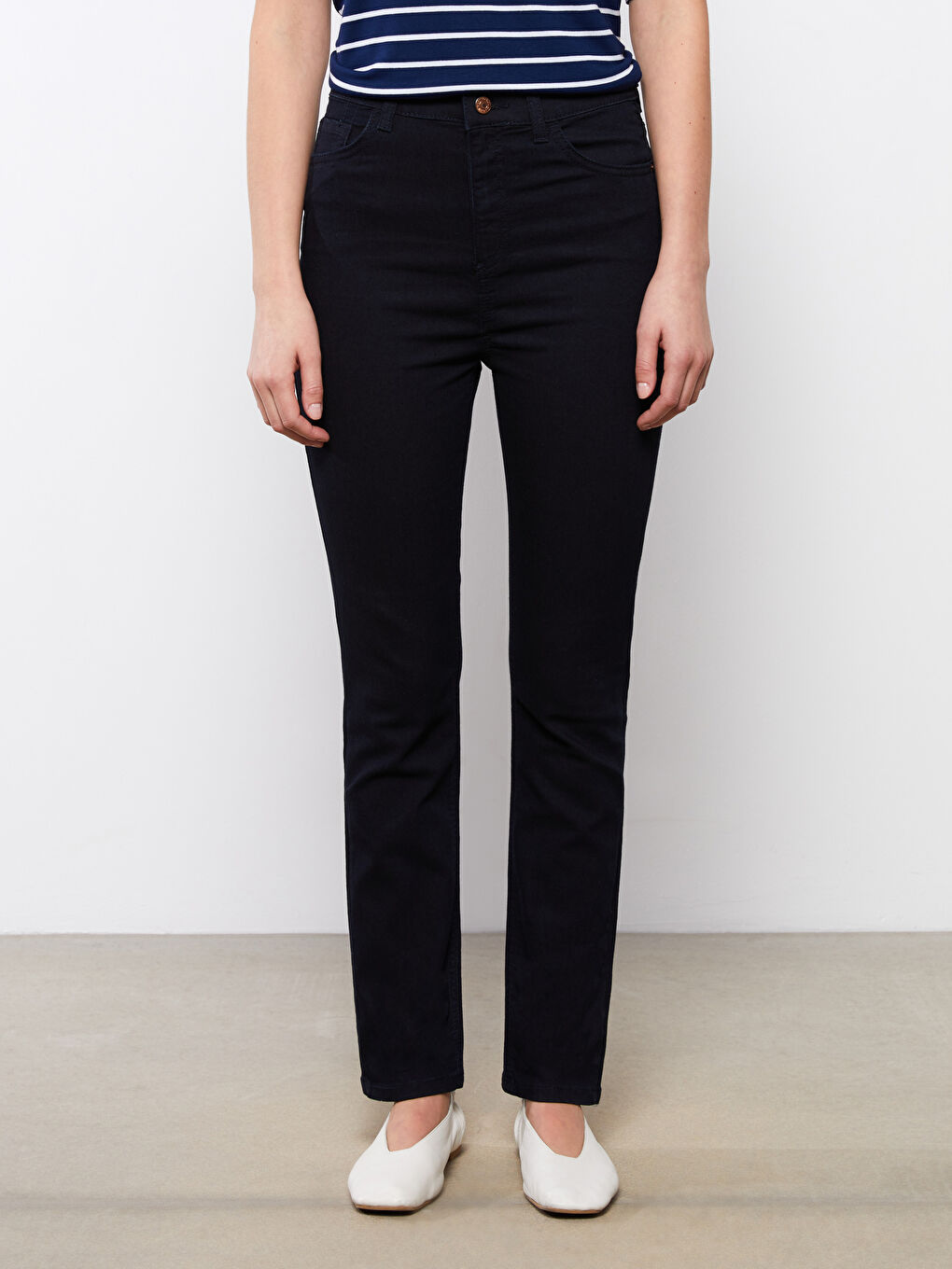 LC Waikiki Ženske farmerke visokog struka slim fit -S31255Z8-890