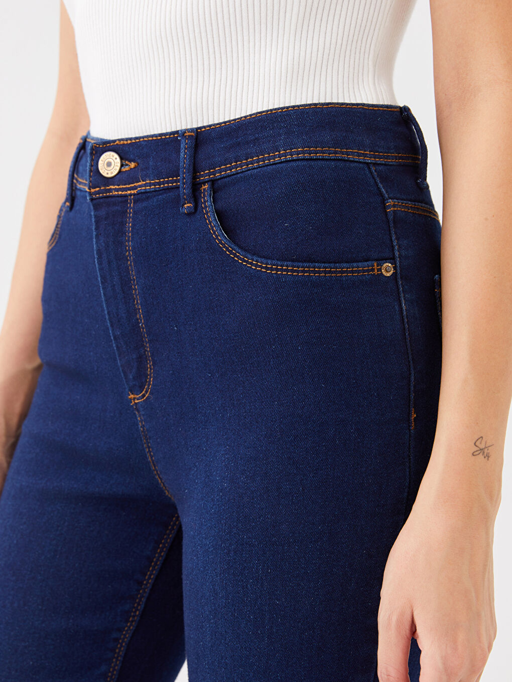 LCWAIKIKI Basic High Waist Slim Fit Women's Jeans -S31258Z8-309