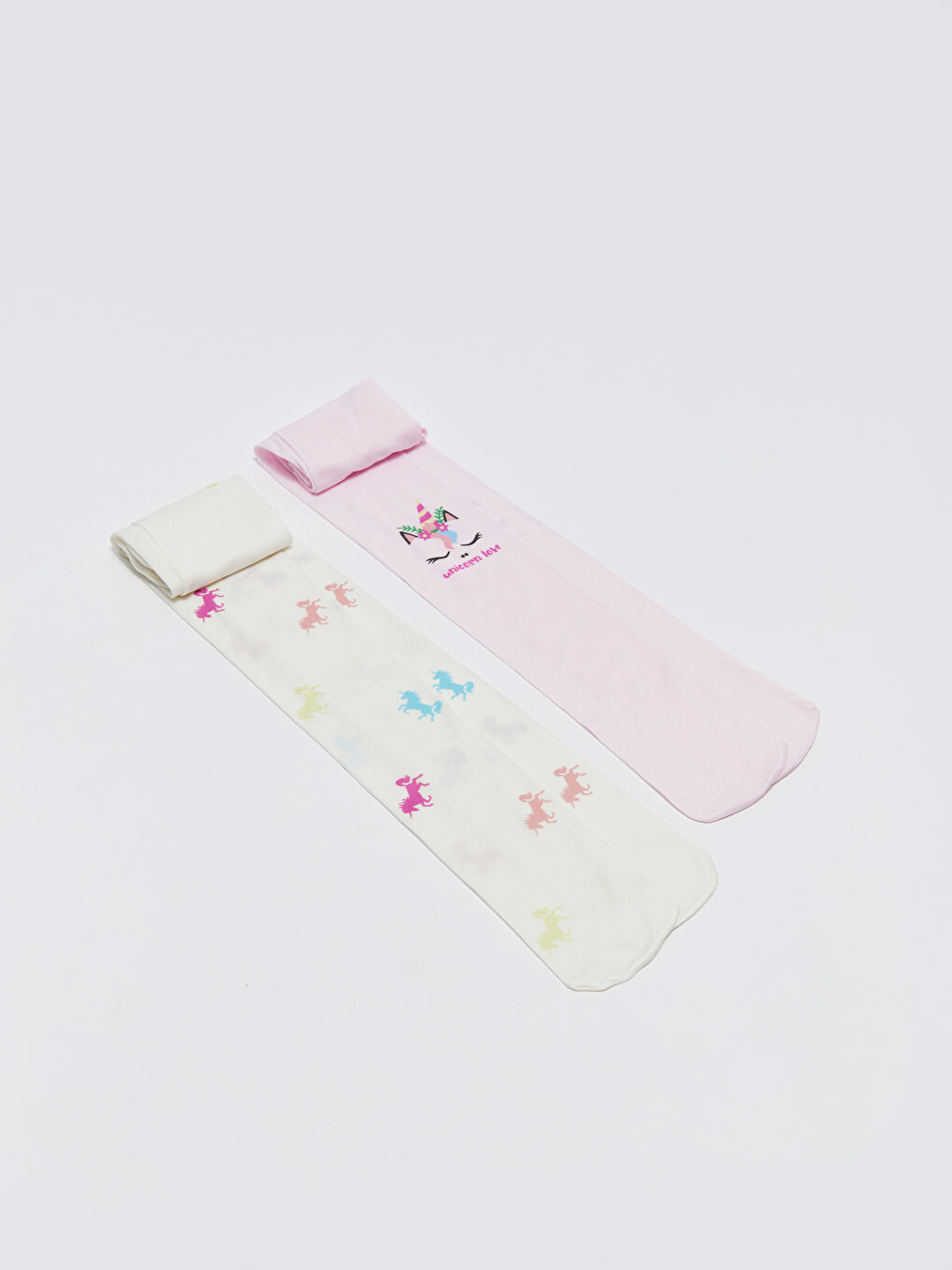 Ciorapi Subțiri Cu Model pentru Fete, Pachet de 2