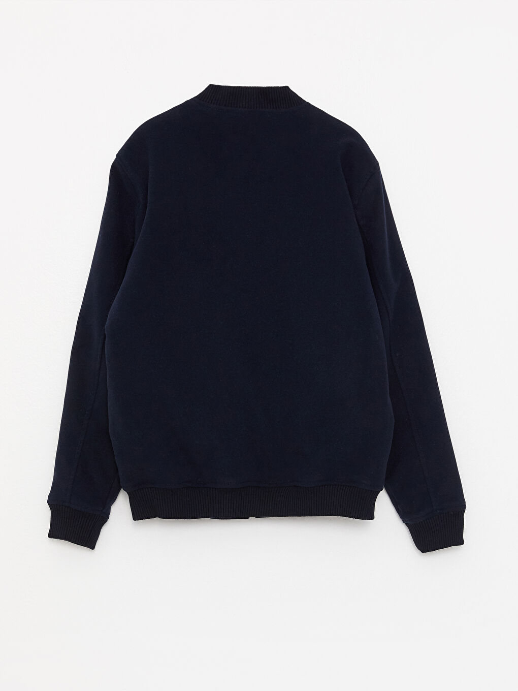 Palton Bomber cu Guler Colegiu Standard Fit pentru Bărbați-6