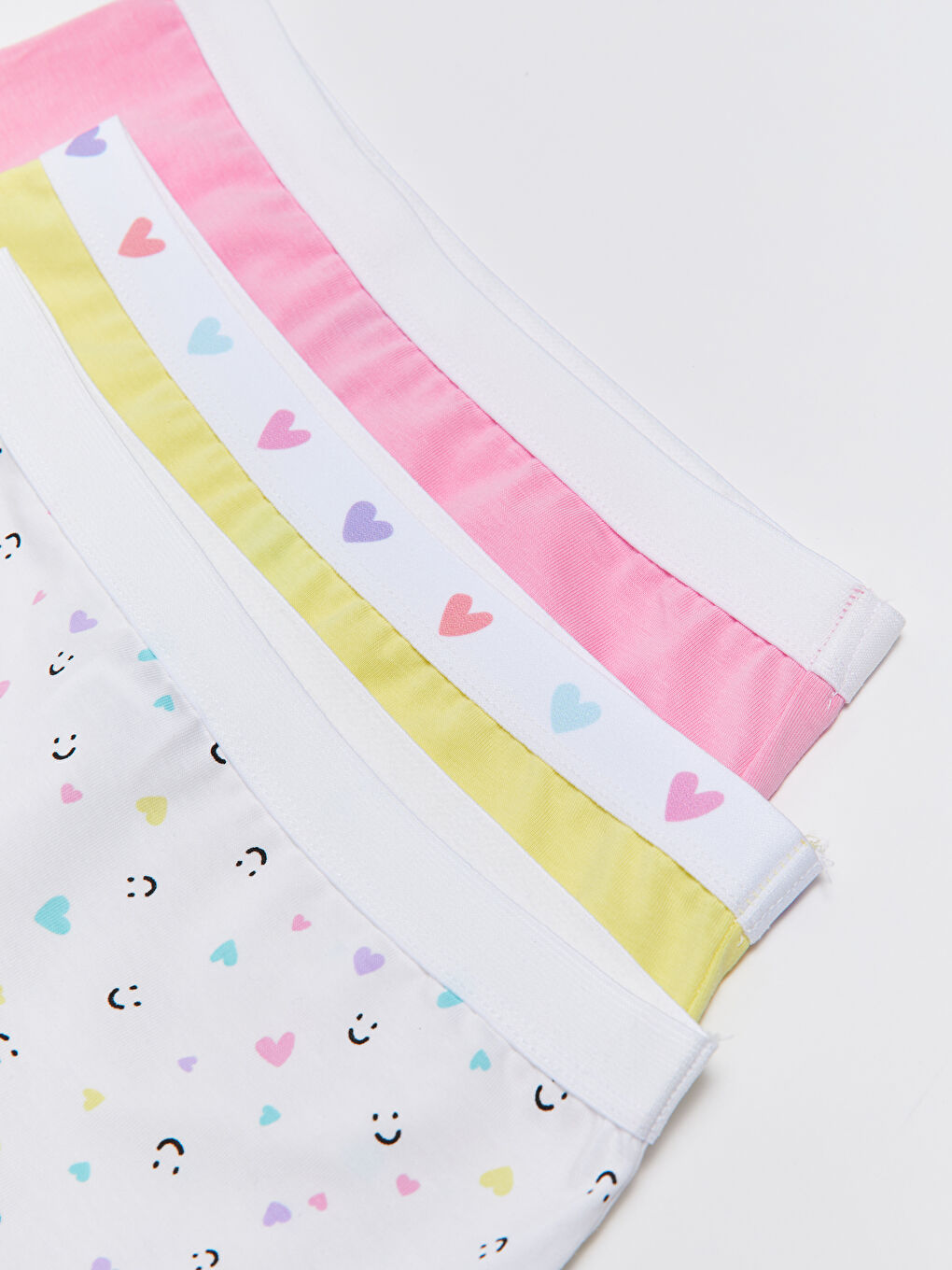 سراويل بوكسر قطن مطبوع للبنات - ٣ قطع-2