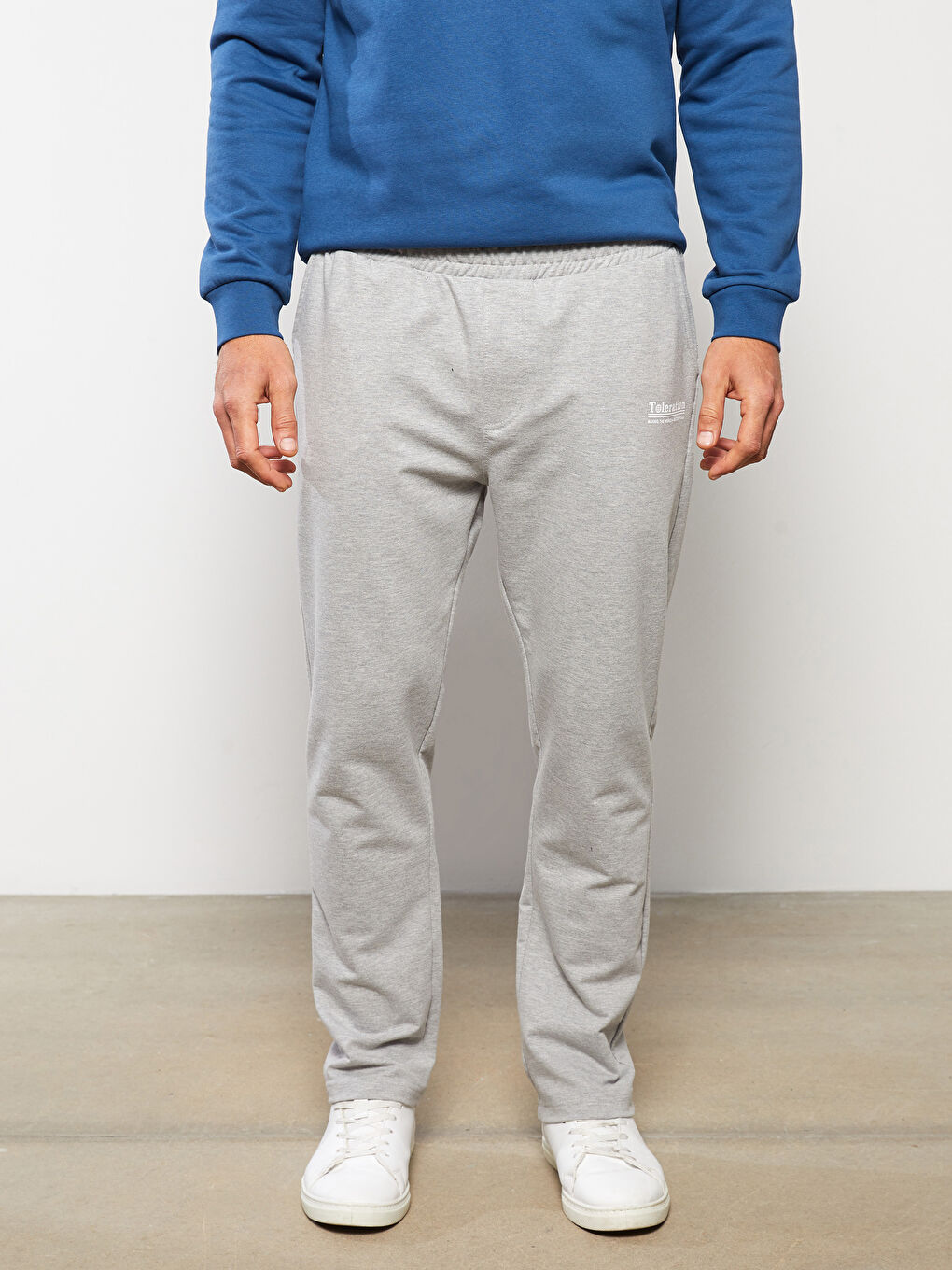 بنطلون رياضي بقصة عادية - للرجال-3