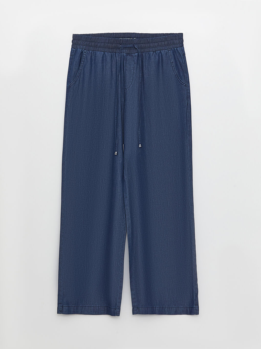 Elastic Waist Regular Fit Women's Jeans-5