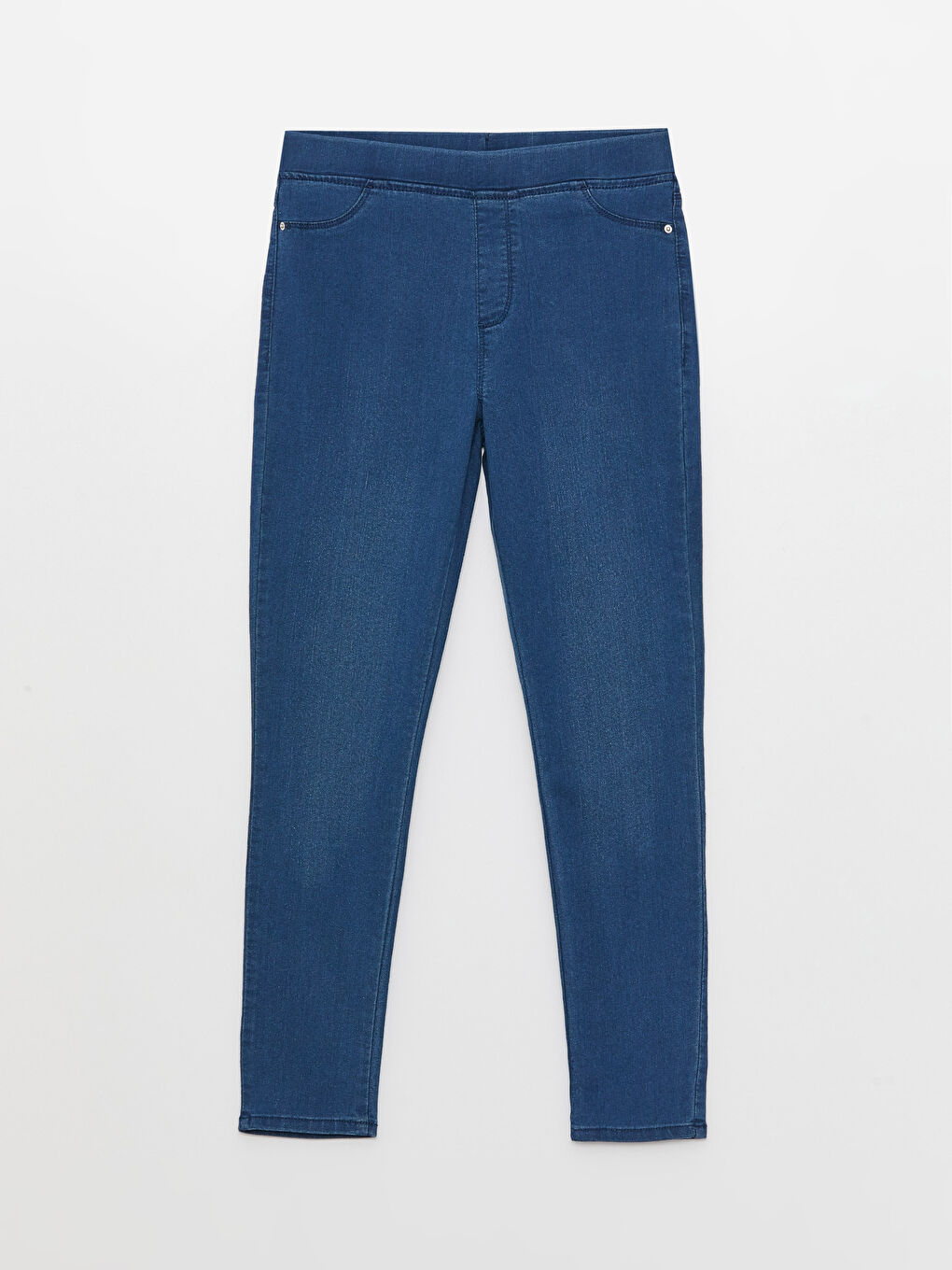 Hoch taillierte Schlanke Passform Damen Jeans