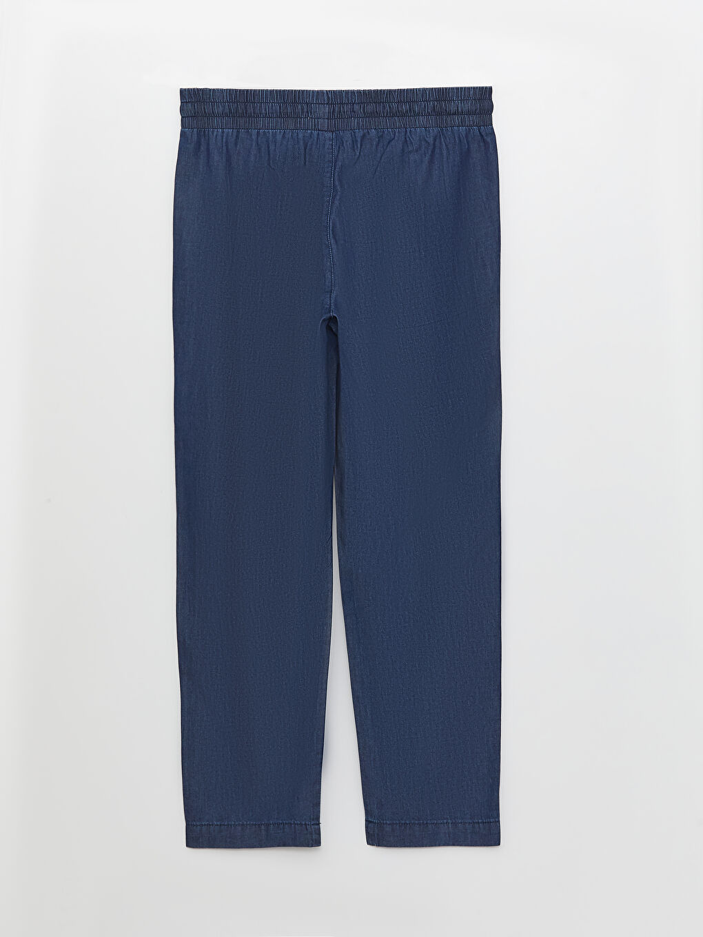 Siyah Yüksek Bel Rahat Kalıp Kadın Jean Pantolon-6