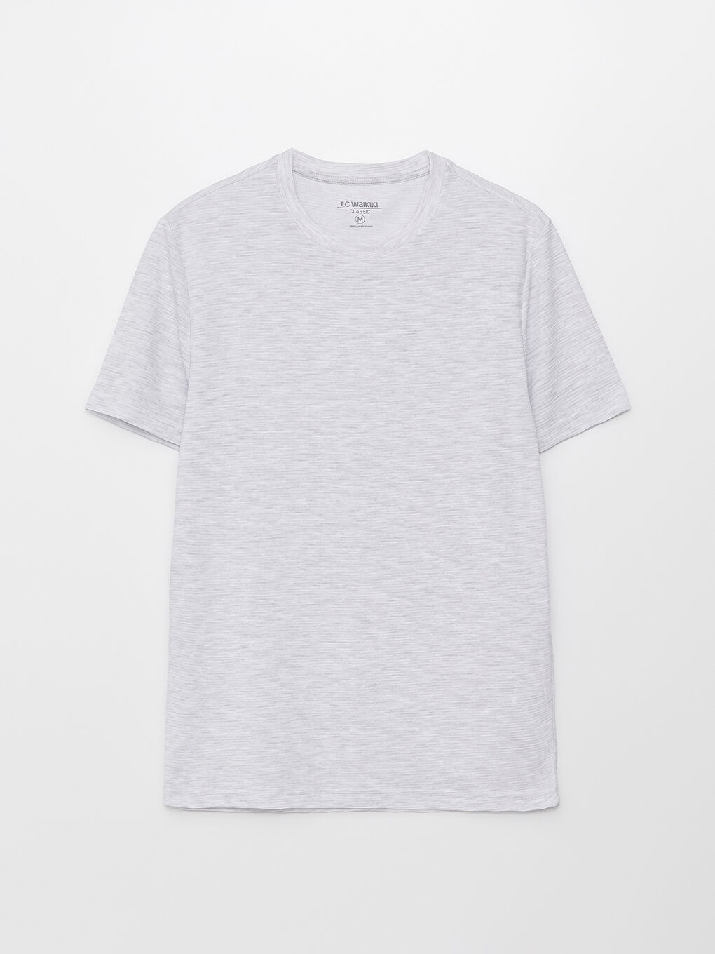 მრგვალი საყელო მოკლე სახელო მამაკაცის მაისური-5